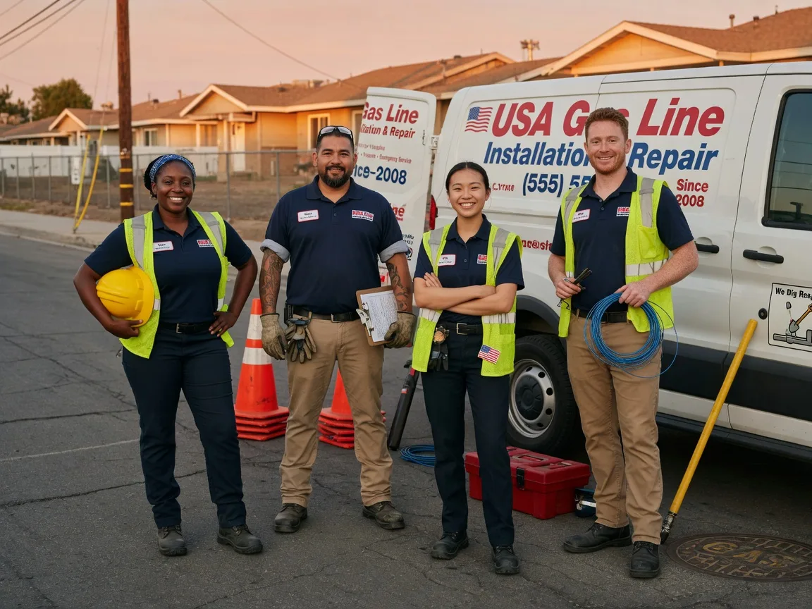 Gas Line Installation company in Forkland, AL
